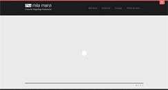Desktop Screenshot of milamarzi.com.ar